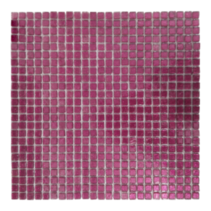 Mosaic Glitter Tile | Cherise Pink (30x30cm)