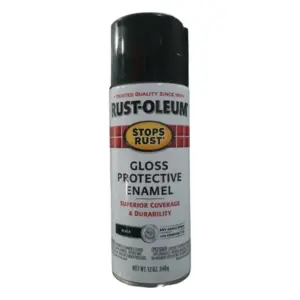 Rustoleum Protective Enamel _ Gloss Black_ 340g_7779830_2
