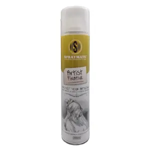 Spraymate Artist Fixative Spray Paint _ Matt_ 250ml_S2602_1