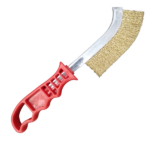 Tork Craft Rust Resistant Wire Brush _ Bass Coated, Red TCW17230-1_1