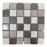 Mosaic Tile (Mix) | Beige Mix Gloss (30x30cm)