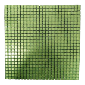 Mosaic Glitter Tile | Lime Glass Sheet (30x30cm)