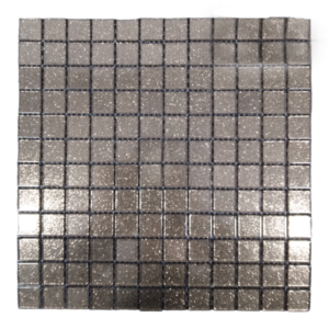 Mosaic Glitter Tile | Charcoal Sheet (30x30cm)