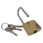 Brass Padlock 38mm with Long Shackle 3 Keys_Z8473_2