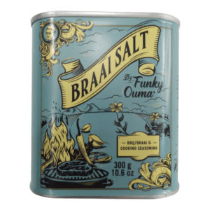 Funky Ouma Braai Salt Starter Tin | BBQ Seasoning 300g