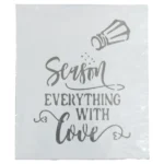 Plastic Stencil Season Everything With Love_S536_2