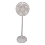 Bright Star Pedestal Fan Rechargeable White, 10W_1