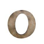 Laser Cut Wooden Letter "O" 5cm