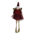 Christmas Angel Decoration _ Sitting _ Red_1067_1
