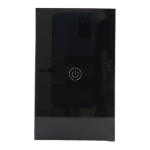 Wi-Fi Smart Wall Light Switch _ 1 Switch_ Black_SWS1221_1