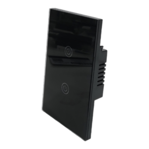 Wi-Fi Smart Wall Light Switch _ 2 Switch_ Black_SWS1222_3
