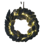 Artificial Christmas Wreath _ Willow Leaf with Lights DX172_3