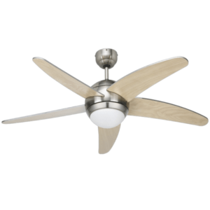 Bright-Star-5-Blade-Ceiling-Fan-_-Satin-Chrome-Wood-blades-30498_1