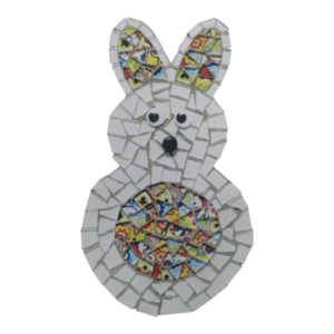 Kids Mosaic Kit _ White Bunny P-MWMK48_1