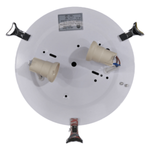 Radiant Ceiling Light 300mm 2 X E27 _ Stem, Chrome JE13STEM_4