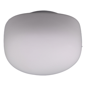 Radiant Ceiling Light _ 200mm, White Square Cheesecake 8554_4
