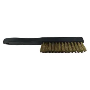Academy Brushware Brazing Brass Wire Brush | Plastic Handle
