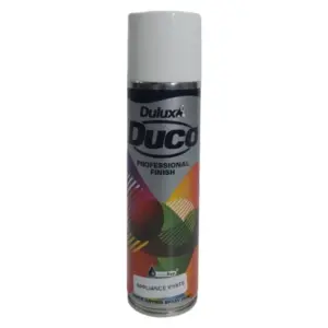 Dulux Duco QD Spray Paint | Appliance White(Gloss), 300ml
