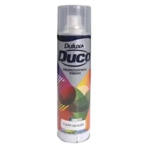 Dulux Duco QD Spray Paint | Clear Lacquer, 300ml