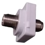 Lear Module For Satellite TV Outlet | White, 5-piece