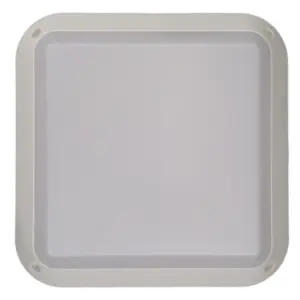 Spazio Anna - E27 Bulkhead Square | White, 22w