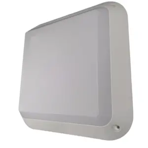 Spazio Anna - E27 Bulkhead Square | White, 22w