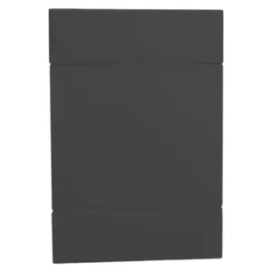Veti 2 Blank Cover Plate _ Charcoal_ 50x100mm_2VC161_1