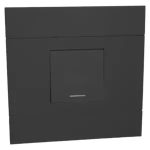 Veti 2 Isolator | 30A, 100mm x 100mm, Charcoal