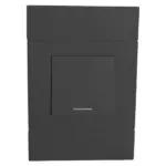 Veti 2 Isolator | 30A, 100mm x 50mm, Charcoal