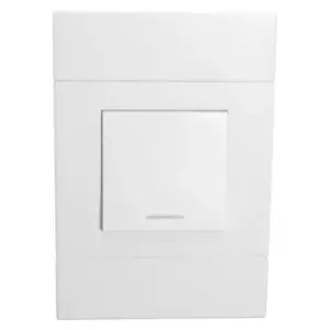 Veti 2 Isolator | 30A, 100mm x 50mm, White