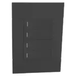 Veti-2-Wall-Switch-_-4-Lever_-2-Way_-50x100mm_-Charcoal_2VC1114_1