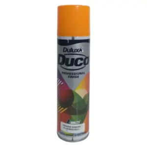 Dulux Duco QD Spray Paint | Orange Ember Fluorescent, 300ml