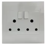 Redisson Double Socket _ 100x100mm_ White_D01-C 4_1