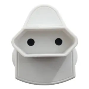 Redisson Single-Plug Adaptor | Euro, White