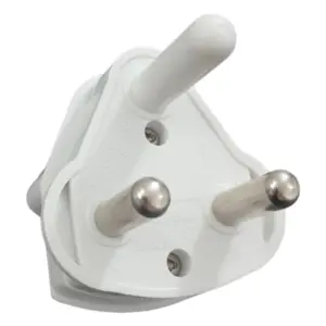 Redisson Single-Plug Adaptor | Euro, White