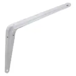 Samson Plain Steel Shelf Bracket | White, 150mm x 200mm
