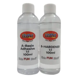 Crazy Crafts 2 Part Epoxy Casting Resin | Clear, 200ml