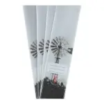 File Spine Sticker | Windmill, 4pc