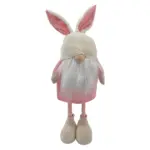 Standing Bunny Gnome with Adjustable Legs _ Pink_ 60cm_1040_3