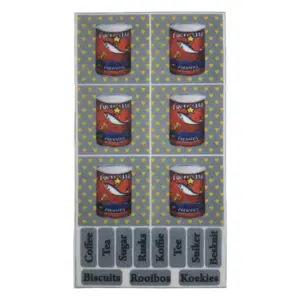 Tear Resistant Deco Mini Prints _ Lucky Star_WD3221_1