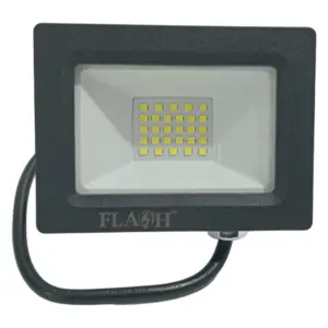 Flash LED Floodlight | 20W, Black