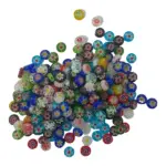 Millefiori Mosaic Glass | Jewellery beads | 250 pieces