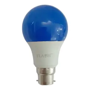 Flash Coloured LED Light Bulb | 6W, B22, Blue
