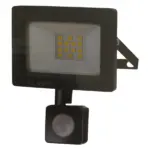 Flash LED Floodlight with Sensor 10W, Black_TG006S_1