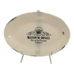 French Platter Beige with Black Maison Royale