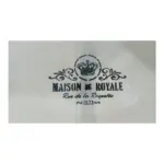 French Platter Beige with Black Maison Royale