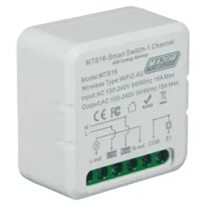 Major Tech Smart Switch Relay Module with Timer 16A_MTS16_1