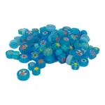 Millefiori Mosaic Glass | Aqua Mixed | 100g