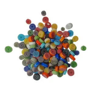 Millefiori Mosaic Glass | Bullseye | Mixed 250g