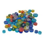 Millefiori Mosaic Glass | Evil & bullseye | Mixed 100g